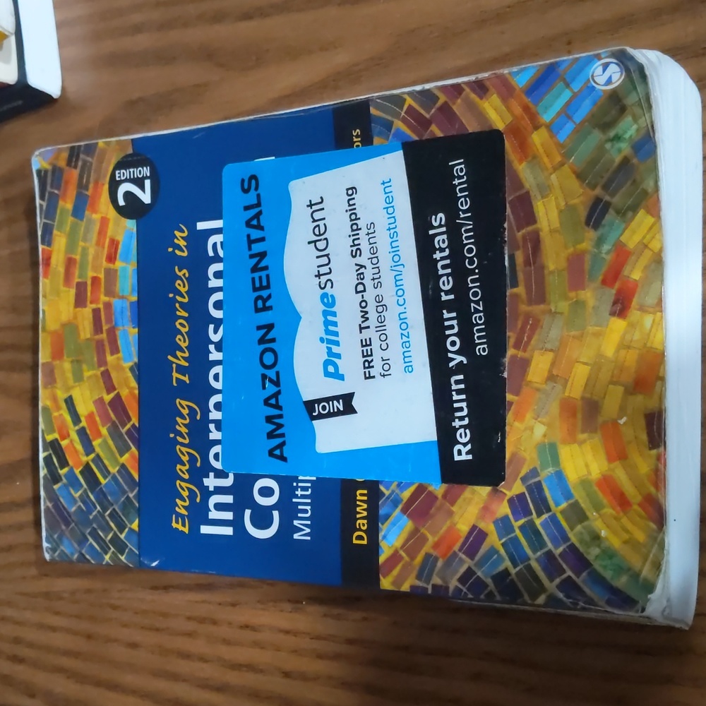 Engaging Theories in Interpersonal Communication- Multiple Perspective 2nd ed